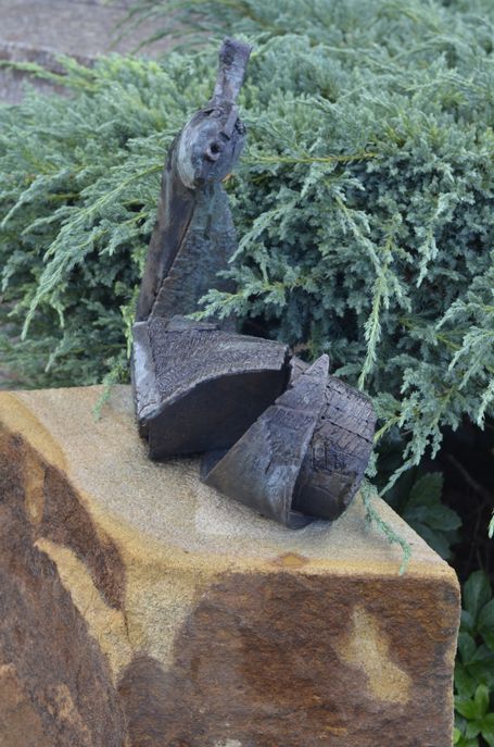 bronze gartenobjekt Naturstein wesel lauer steinmetz