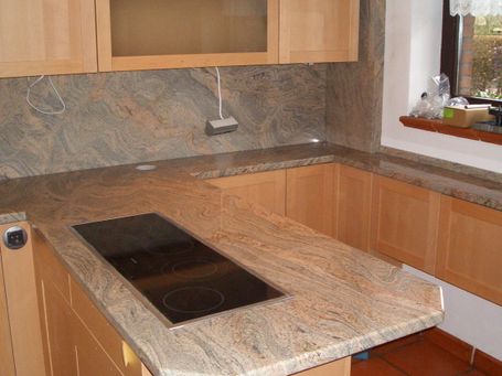 küchenarbeitsplatte granit naturstein  lauer wesel